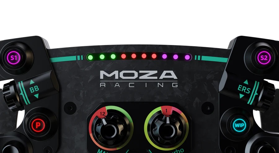 Moza Racing GS V2P Steering Wheel Faux Leather
