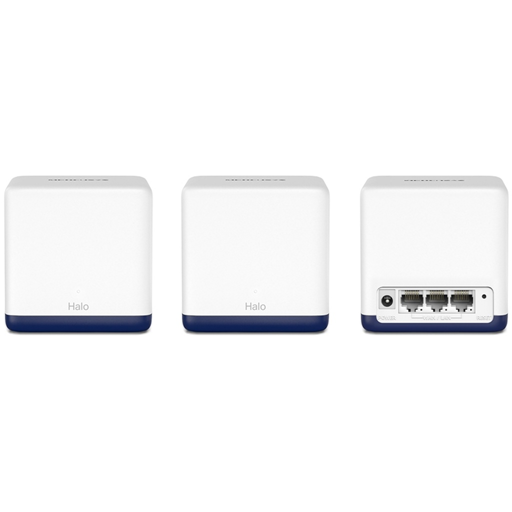 Mercusys Halo H50G AC1900 Whole Home Mesh Wi-Fi System - 3 Pack