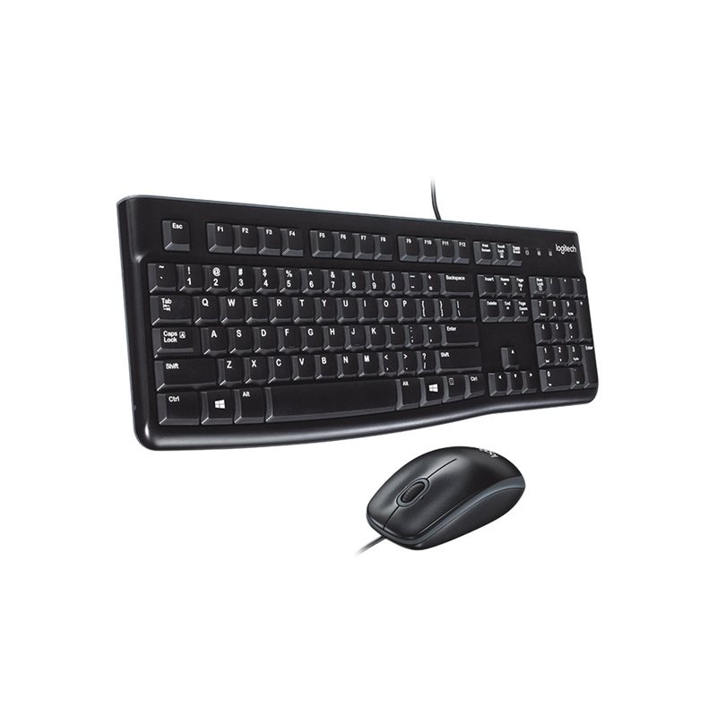 Logitech MK120 Cored USB Keyboard and Mouse Combo
