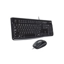 Logitech MK120 Cored USB Keyboard and Mouse Combo