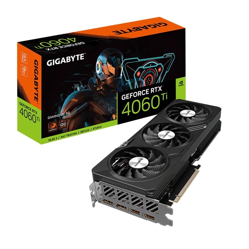 Gigabyte Geforce RTX 4060 Ti GAMING OC 8GB Graphics Card