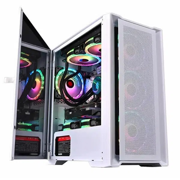 VRC Custom AirFlow mATX MidTower Case - Black