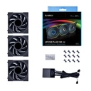 Lian Li UNI FAN TL120 LCD 120mm RGB - Triple Pack With Controller