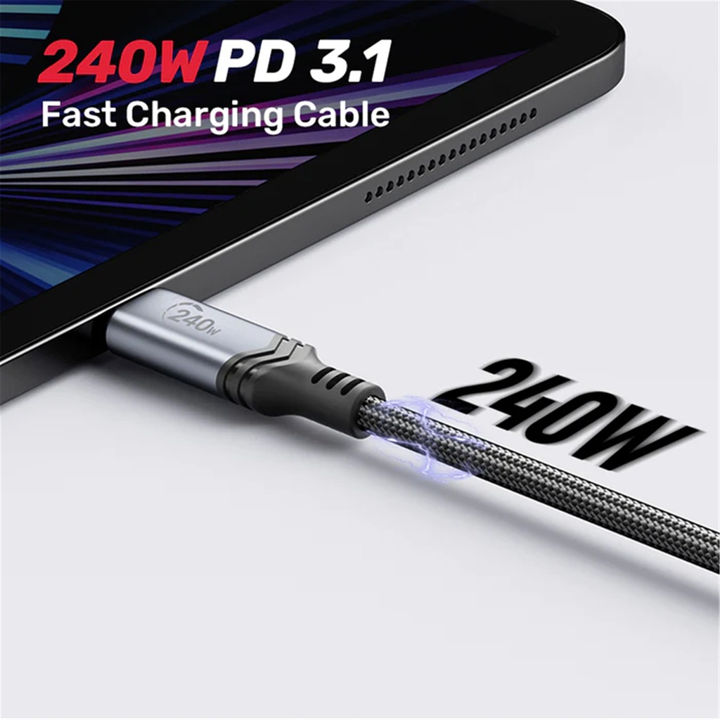 UNITEK USB-C to C Thunderbolt 240W Cable