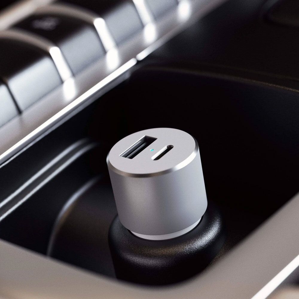 Satechi 72W USB-C, USB-A, Car Charger