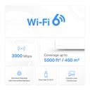 Mercusys Halo H80X AX3000 Whole Home Mesh Wi-Fi System - 2 Pack