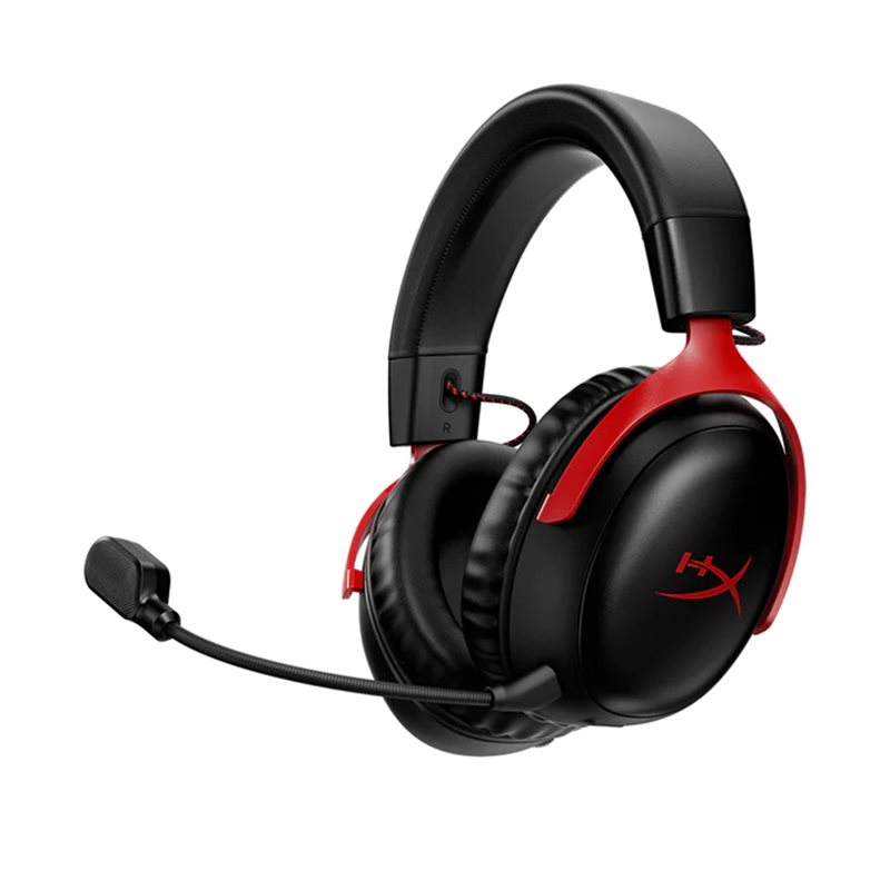 HyperX Cloud III Wireless Gaming Headset Black/Red
