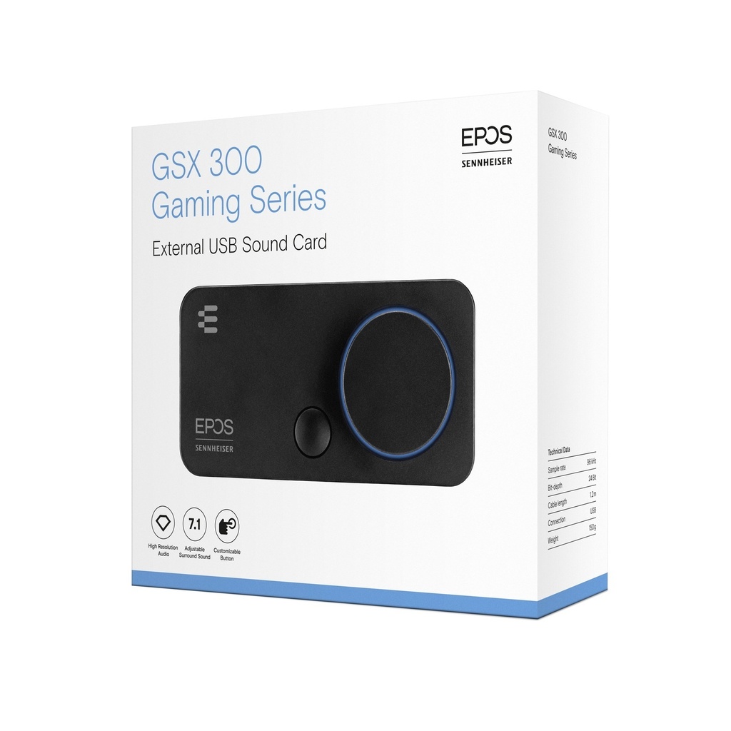 EPOS H6PRO Open Acoustic + GSX 300 Audio Bundle