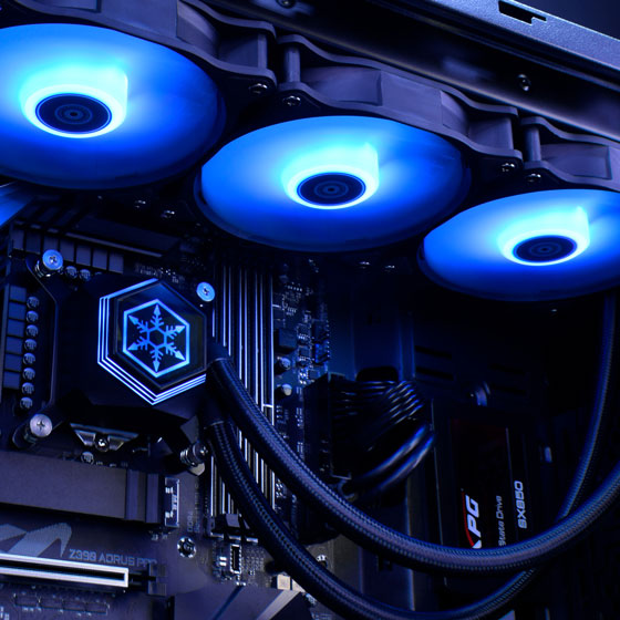 Silverstone PF360W aRGB Permafrost Liquid Cooler - Black