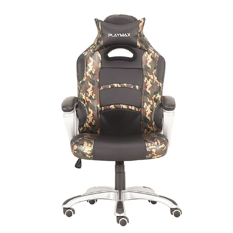 Playmax Standard Gaming Chair - Camo Green