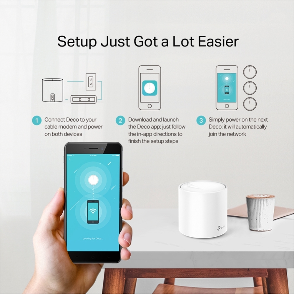 TP-Link Deco X20 Whole Home Wi-Fi 6 Mesh System
