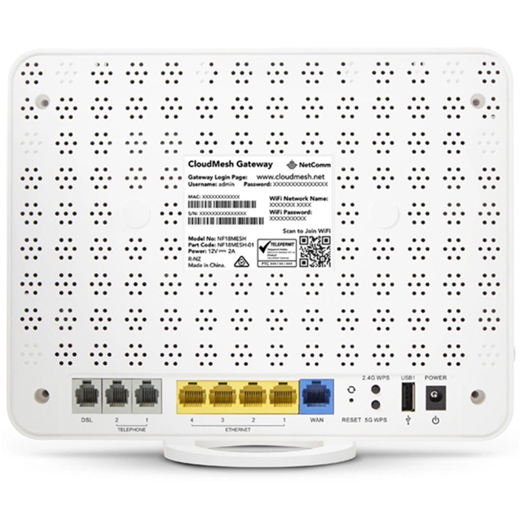 Netcomm NF18MESH VDSL/ADSL/USB Modem Router