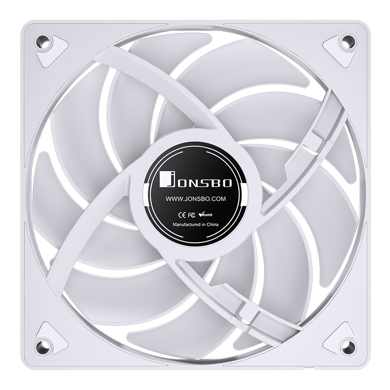 Jonsbo SL-120 Silent Series 120mm White Infinity Mirror Case Fan