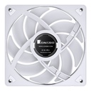 Jonsbo SL-120 Silent Series 120mm White Infinity Mirror Case Fan
