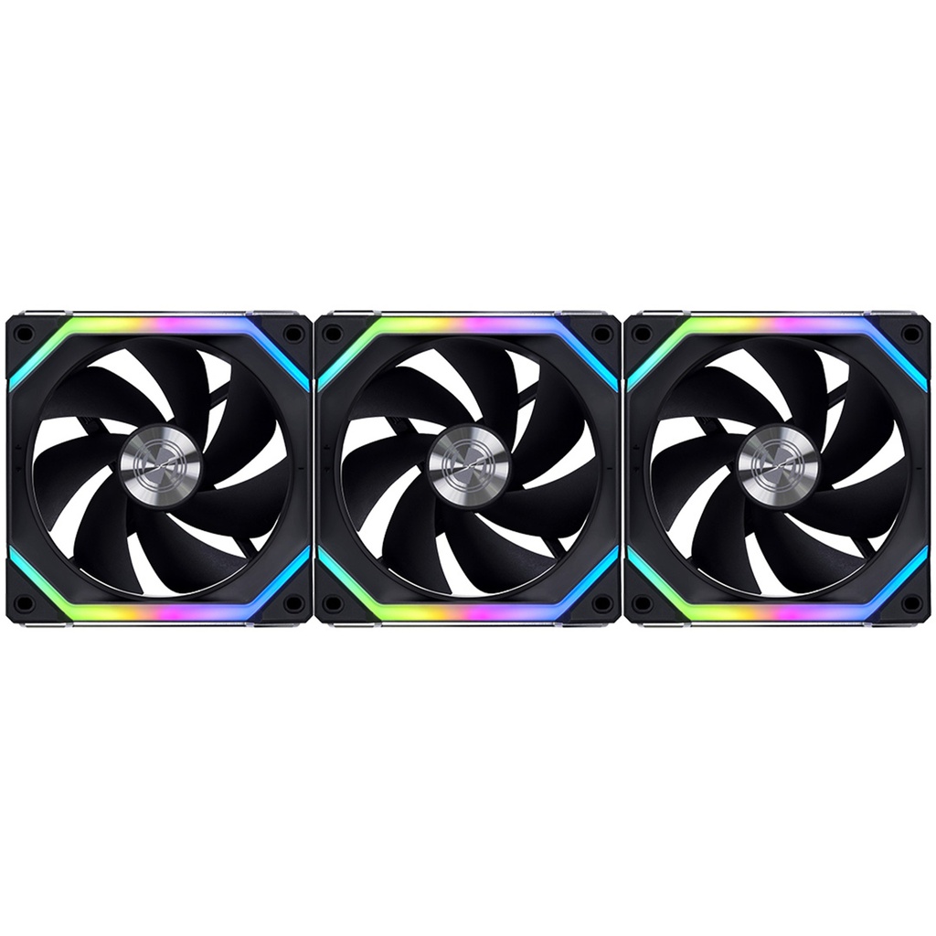 Lian Li UNI FAN SL120 V2 RGB 120mm - Triple Pack With Controller