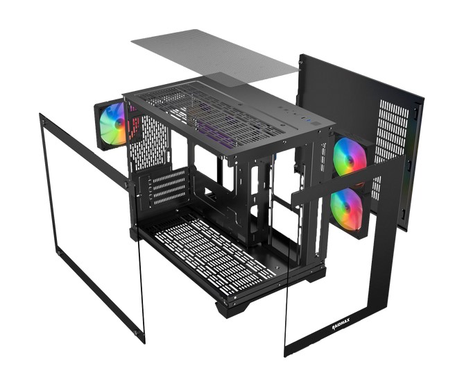 RAIDMAX I600 MATX MINI TOWER CASE BLACK