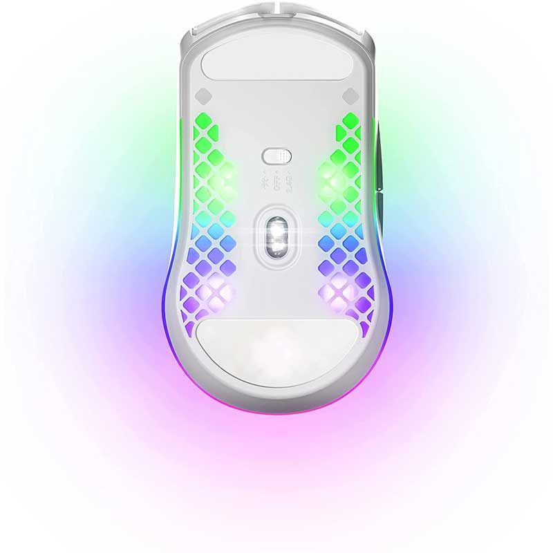 Steelseries Aerox 3 Wireless White RGB Gaming Mouse