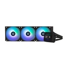 Zalman ALPHA A36 ARGB 360mm Liquid Cooler Live CPU Temp Display - Black