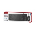 Promate Quiet Key Corded USB Keyboard and Mouse Combo
