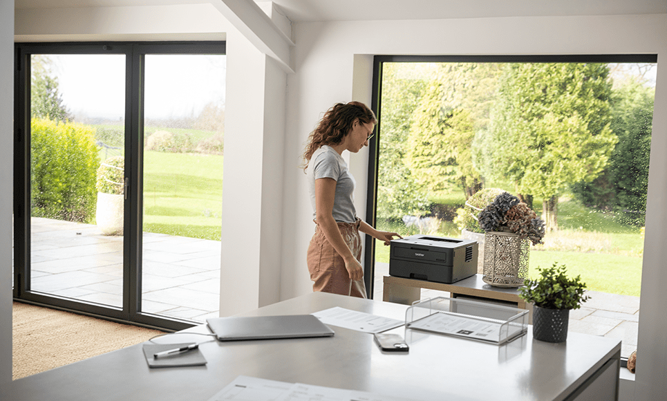 Brother Printer HL-L2400DW Wireless Mono Laser Printer