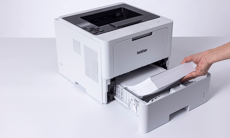 Brother Printer HL-L6210DW Mono Laser Printer with 6000-Page In-Box Toner
