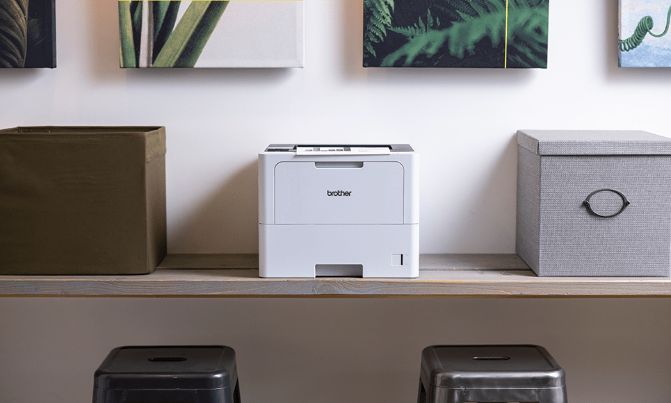 Brother Printer HL-L6210DW Mono Laser Printer with 6000-Page In-Box Toner