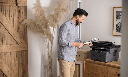 Brother Printer MFC-L2820DW Multi-Function Mono Laser with 1,200-Page In-Box