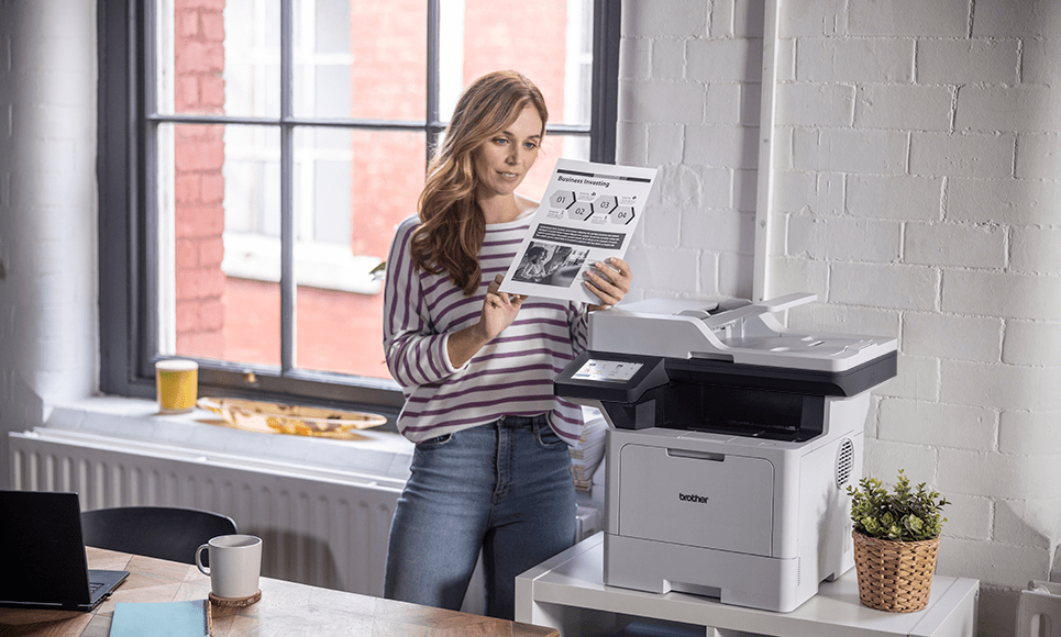 Brother Printer MFC-L5915DW Multi-Function Mono Laser with 3,000-Page In-Box