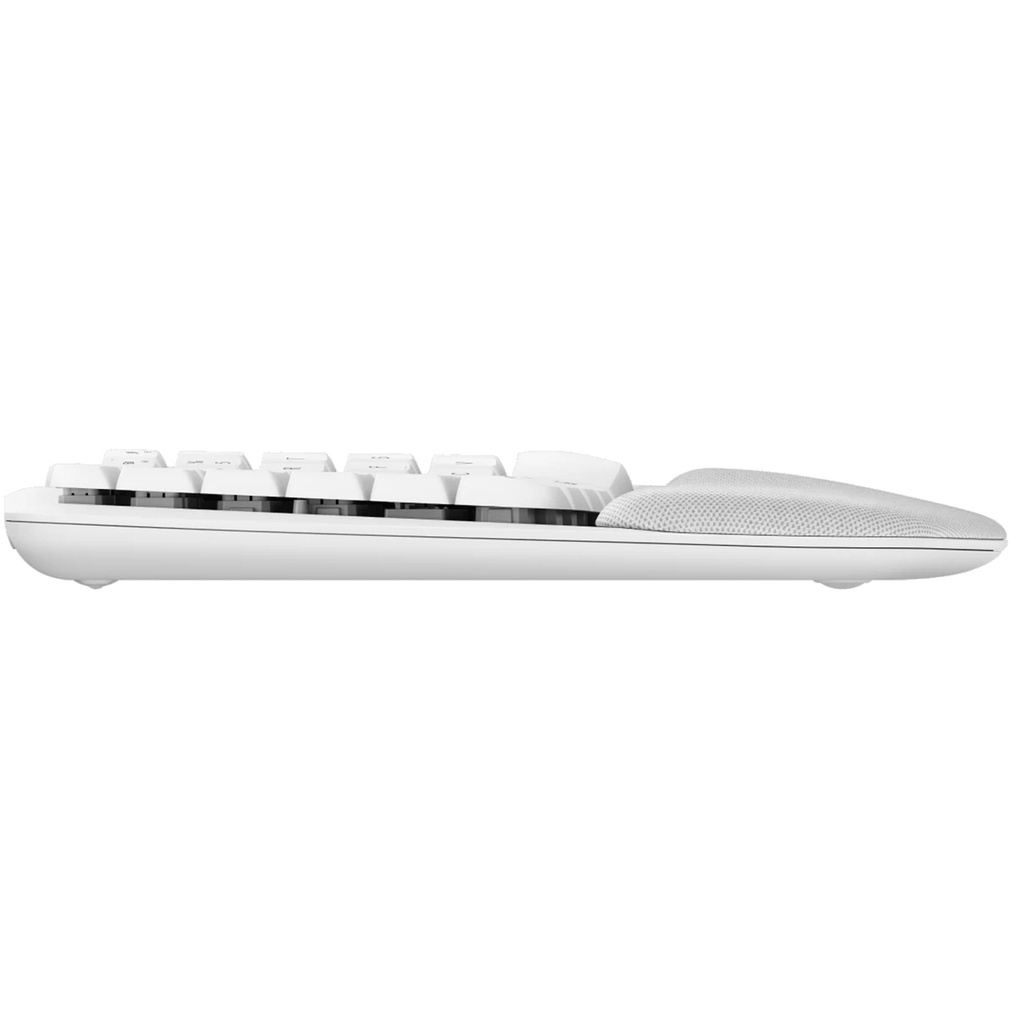 Logitch Wave Keys ERGO Wireless Keyboard - White