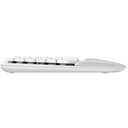 Logitch Wave Keys ERGO Wireless Keyboard - White