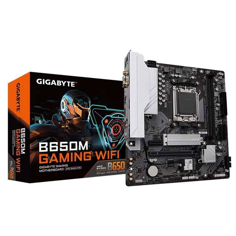 Gigabyte B650M GAMING WIFI mATX Motherboard AM5