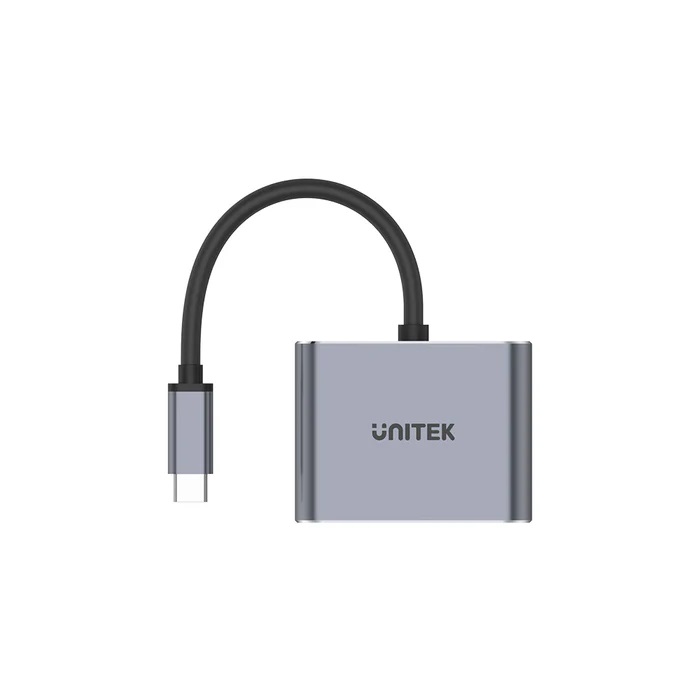 UNITEK uHUB Q4+ Lite S7+ USB-C to Dual Display, USB PD 100W