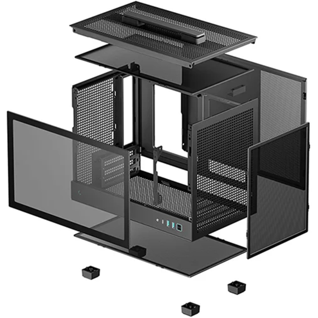 DEEPCOOL CH160 ITX case - Black