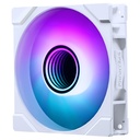 Phanteks M25 G2 120mm PWM ARGB Fan, Reverse, White, 3 Pack