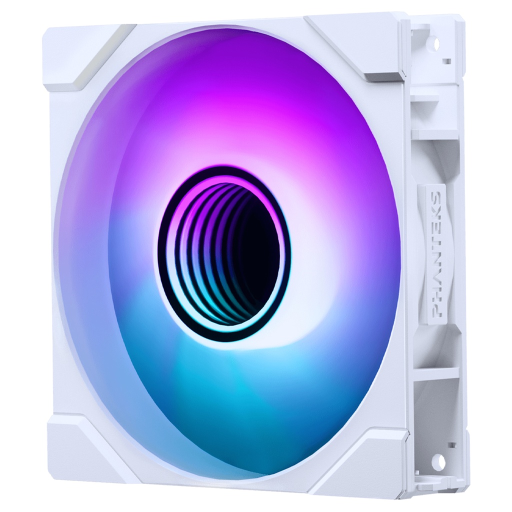 Phanteks M25 G2 120mm PWM ARGB Fan White, 3 Pack