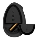 Logitech Lift Ergonomic Wireless Mouse - Graphite