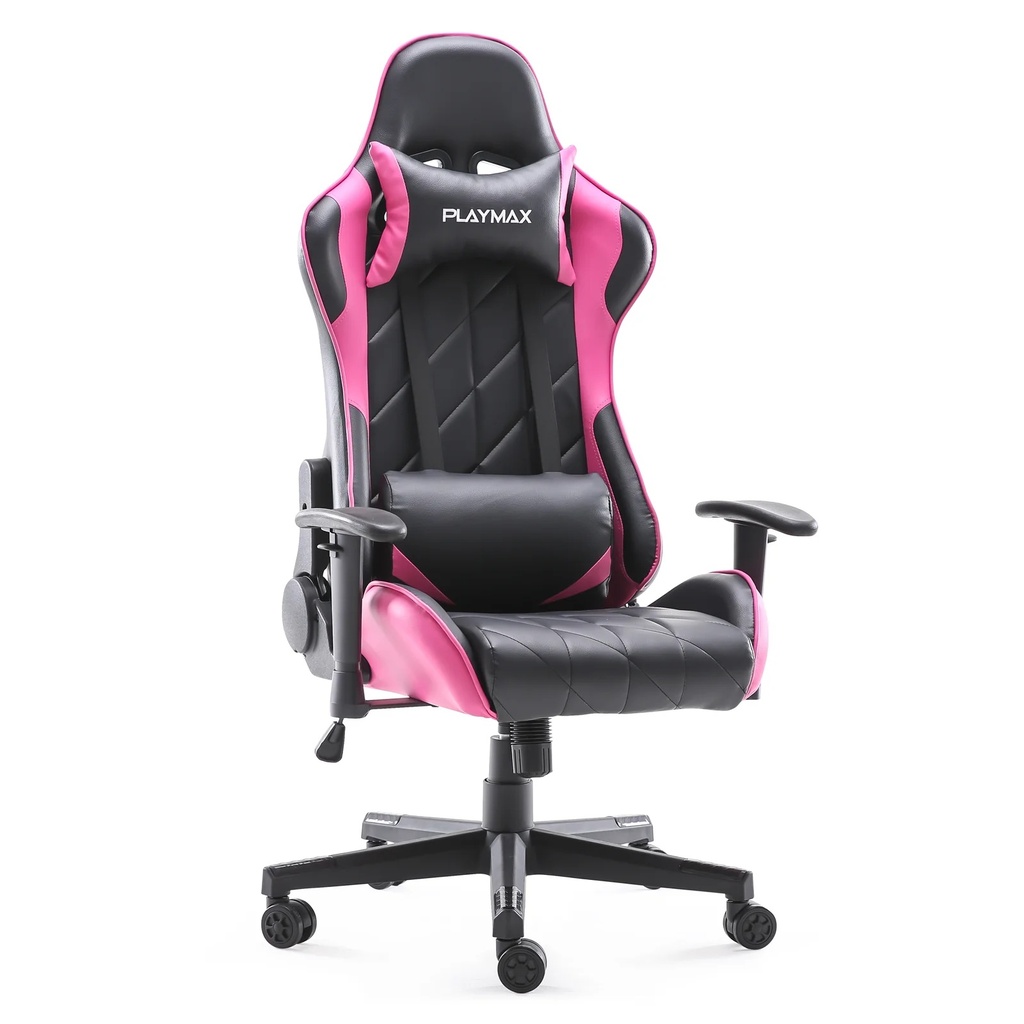 Playmax Elite Gaming Chair - Pink and Black