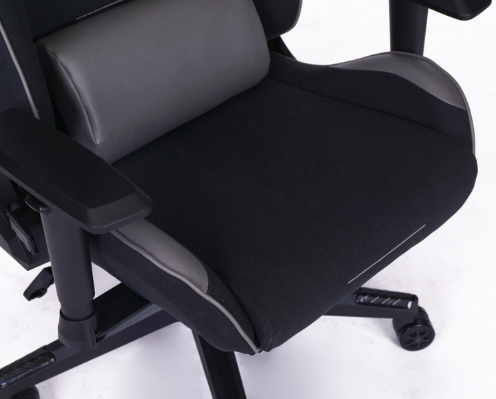 Playmax Elite Gaming Chair - Fabric Black and Grey
