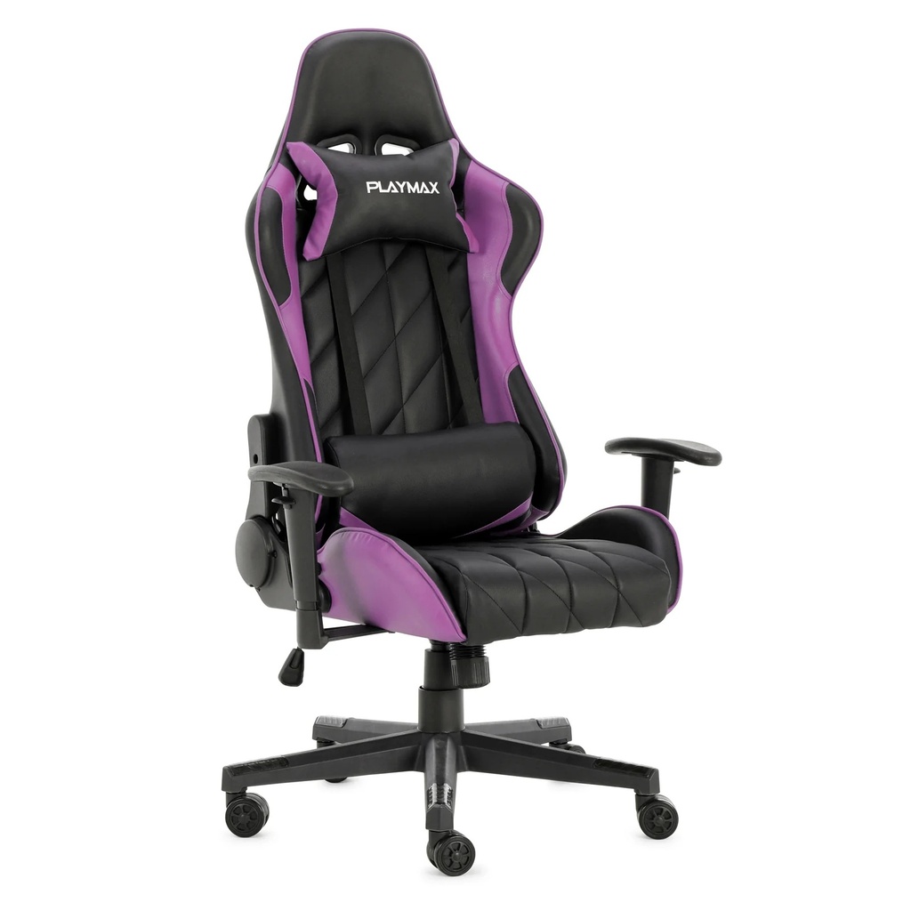Playmax Elite Gaming Chair - Purple and Black