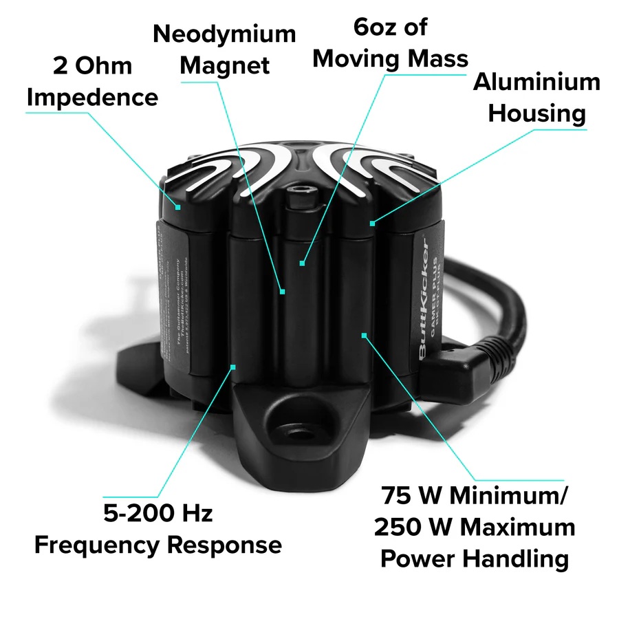 Buttkicker Plus Four Corner Kit