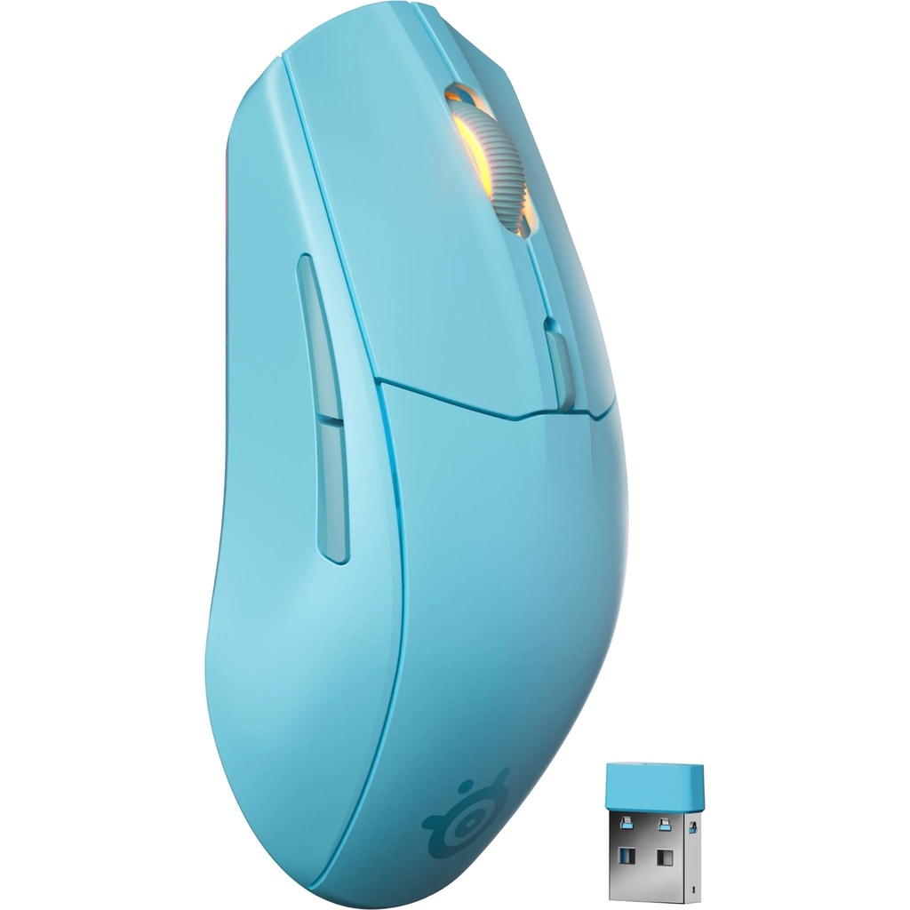 Steelseries Rival 3 Gen 2 Wireless Optical Gaming Mouse - Aqua