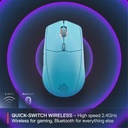 Steelseries Rival 3 Gen 2 Wireless Optical Gaming Mouse - Aqua