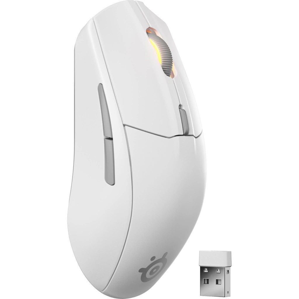 Steelseries Rival 3 Gen 2 Wireless Optical Gaming Mouse - White