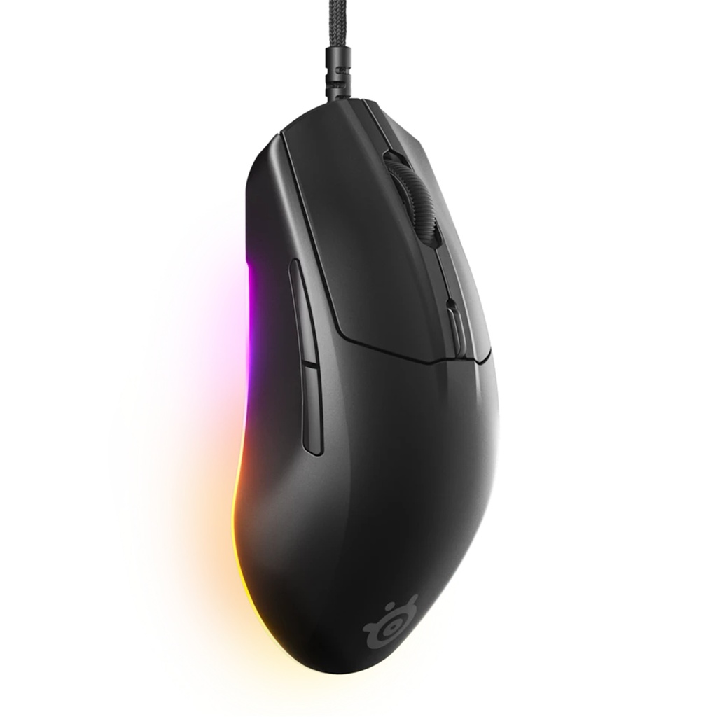 Steelseries Rival 3 Wired Gen 2 Optical Gaming Mouse - Black