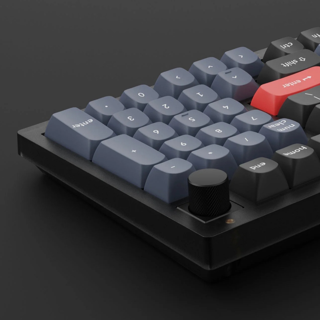 Keychron V5-C1 96% Layout 100 Key Frosted Black Red Switch RGB Hot-Swap Wired Keyboard