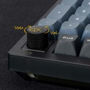 Keychron V5-C3 96% Layout 100 Key Frosted Black Brown Switch RGB Hot-Swap Wired Keyboard