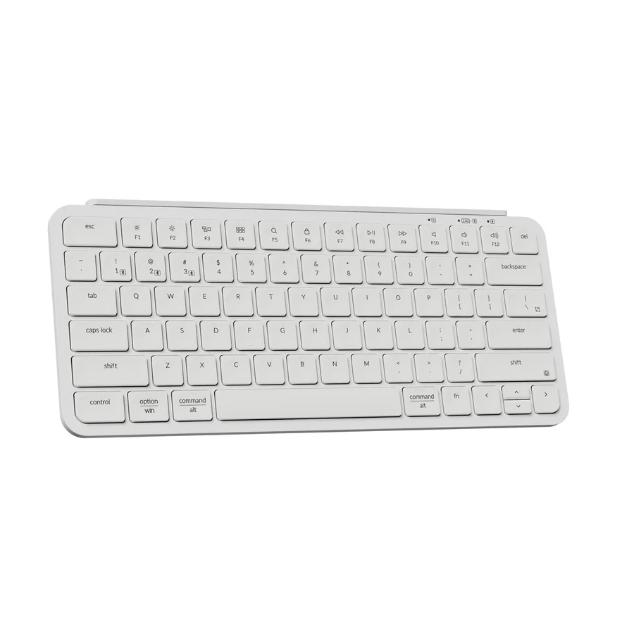 Keychron B1 Pro Ivory White Full Assembled Wireless / Wired / 2.4GHz Ultra-Slim Wireless Keyboard
