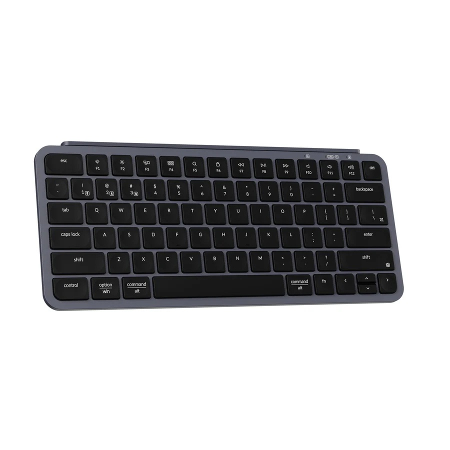 Keychron B1 Pro Space Gray Full Assembled Wireless / Wired / 2.4GHz Ultra-Slim Wireless Keyboard
