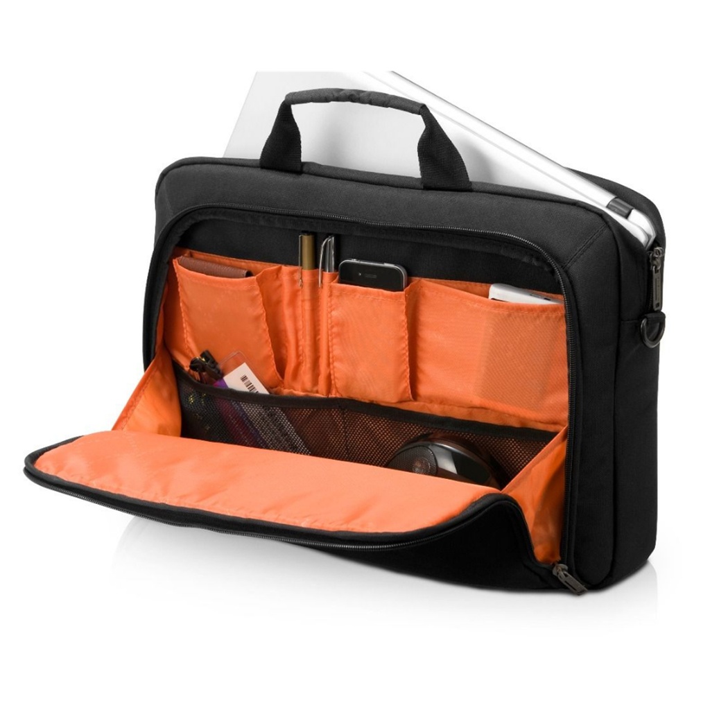 Advance ECO Briefcase 16'' Separate Zippered Accessory Front Pocket Trolley Handle