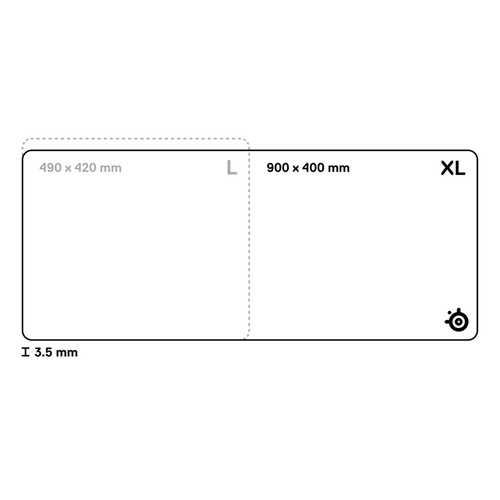 SteelSeries QcK Speed XL